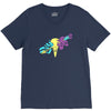 smoke and father V-Neck Tee