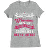 they call me grandma partner in crime. Ladies Fitted T-Shirt
