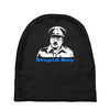 dads army stupid boy Baby Beanies