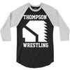 Thompson High School Wrestling (Vision Quest) 3/4 Sleeve Shirt
