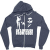 blues brothers inspired on a mission from god funny Zipper Hoodie