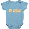 run from evil Baby Onesie