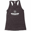 bluffing balls beat everything Racerback Tank