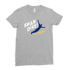 swan dive Ladies Fitted T-Shirt