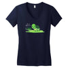 am i a ninja yet Women's V-Neck T-Shirt