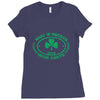 made in america with irish parts Ladies Fitted T-Shirt