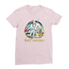 worm of grooviness Ladies Fitted T-Shirt