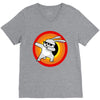 Dabbing Bunny Easter V-Neck Tee