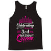 Celebrating With the 3rd Birthday Queen Tank Top