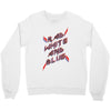 rad white and blue Crewneck Sweatshirt
