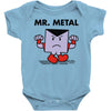 mr. metal Baby Onesie