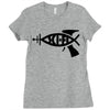 sci fi t shirt 3xl science darwin funny nasa evolution atheism cool te Ladies Fitted T-Shirt