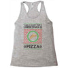 All I Want For Christmas Is Pizza Ugly Christmas For Light Racerback Tank