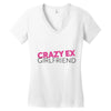 crazy ex girl friend Women's V-Neck T-Shirt