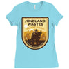 desert tours Ladies Fitted T-Shirt