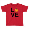 love pumpkin Toddler T-shirt