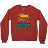 single mom's cools t shirts Crewneck Sweatshirt
