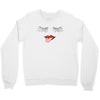 Eyelash And Lips Crewneck Sweatshirt
