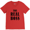 The Boss - The Real Boss V-Neck Tee