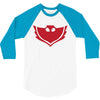 pj masks owlette symbol 3/4 Sleeve Shirt