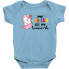 My Unicorn Ate My Homework Baby Bodysuit