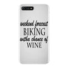 weekend forecast biking with a change of wine iPhone 7 Plus Case