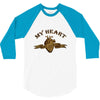 My Heart (a230) 3/4 Sleeve Shirt