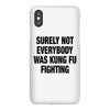 Surely Not Everybody Was Kung Fu Fighting iPhoneX