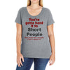 hand it to short people Ladies Curvy T-Shirt