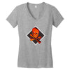 3d skull squad Women's V-Neck T-Shirt