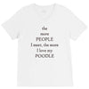 poodle lover V-Neck Tee