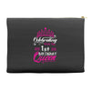 Celebrating With the 1st Birthday Queen Accessory Pouches