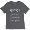 Sex Yes Please V-Neck Tee