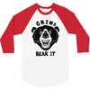 grin and bear it 3/4 Sleeve Shirt
