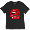 sexy lips V-Neck Tee