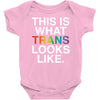 This Is What Trans Looks Like Baby Bodysuit