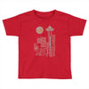 seattle skyline Toddler T-shirt