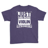 Just One More Violin I Promise Youth Tee