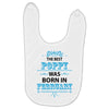 The Best Poppy Was Born In February Baby Bibs