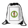 ozil art Drawstring Bags