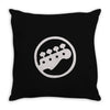 bass guitar rockband Throw Pillow