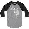 irritable owl syndrome 3/4 Sleeve Shirt