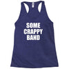 some crappy band Racerback Tank