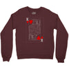 king of hearts playing card Crewneck Sweatshirt