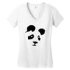 panda Women's V-Neck T-Shirt
