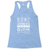 Born In November Racerback Tank
