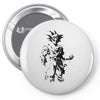saiyan sun Pin-back button