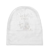 christmas funny dog &amp; snowman Baby Beanies