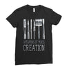 war paint Ladies Fitted T-Shirt
