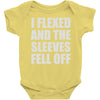 weight lifting gym fitness training Baby Onesie